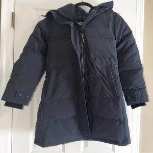 NEW NWT Canada Goode Marine Navy Shelburne Coyote Fur Hood Down Parka Jacket